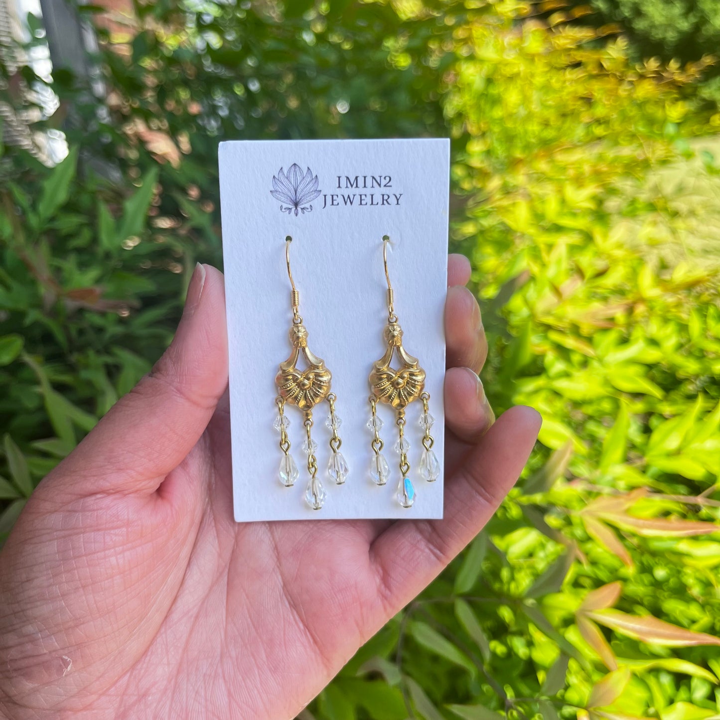 Victorian Floral Earrings