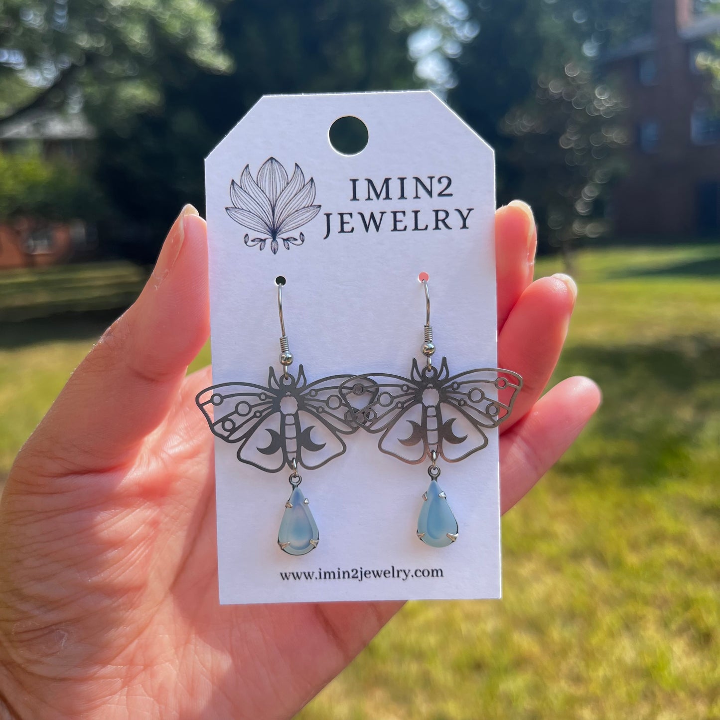 Moth Earrings