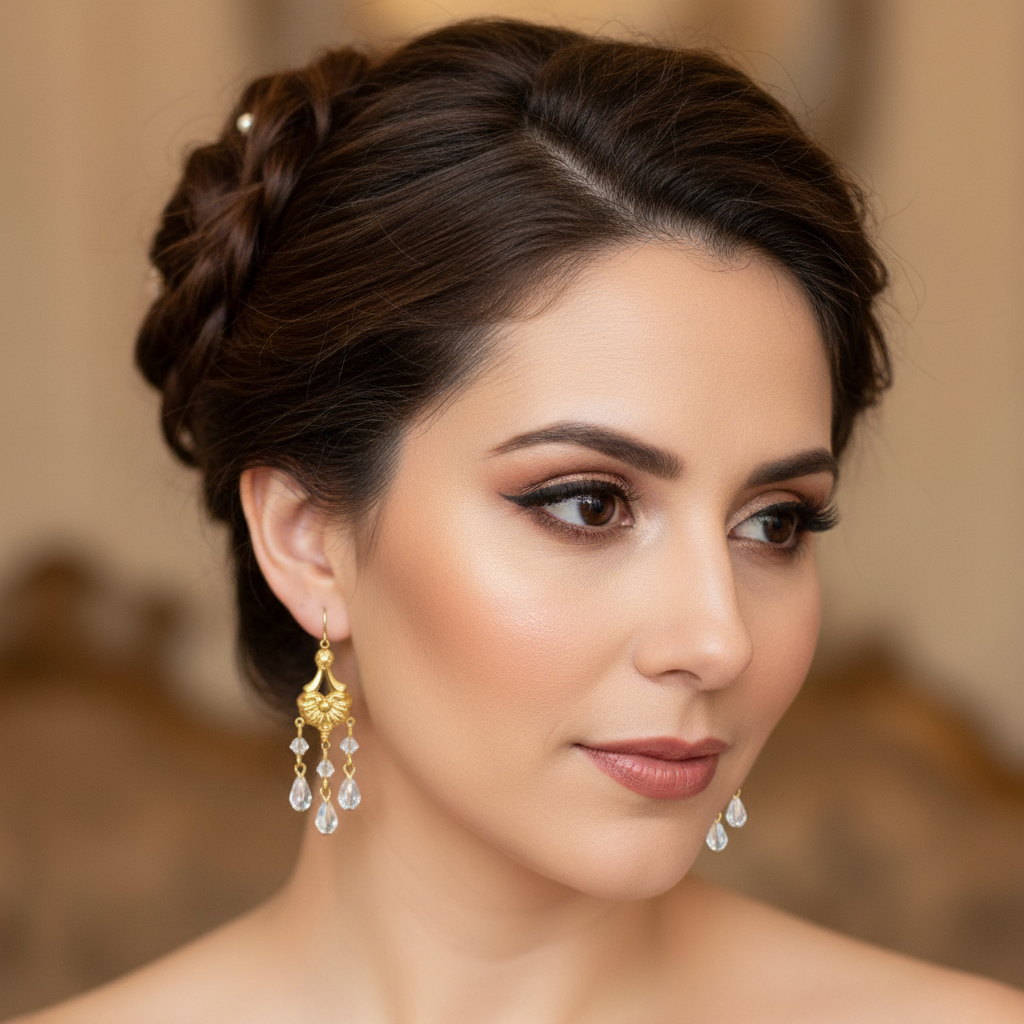 Victorian Floral Earrings