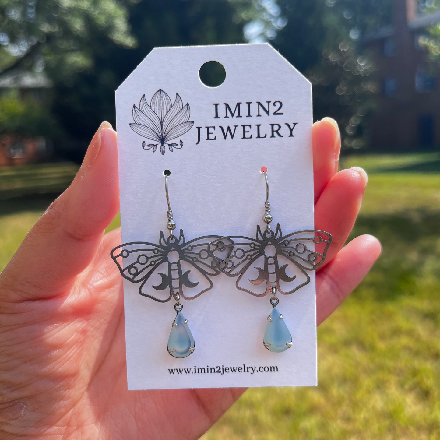Moth Earrings